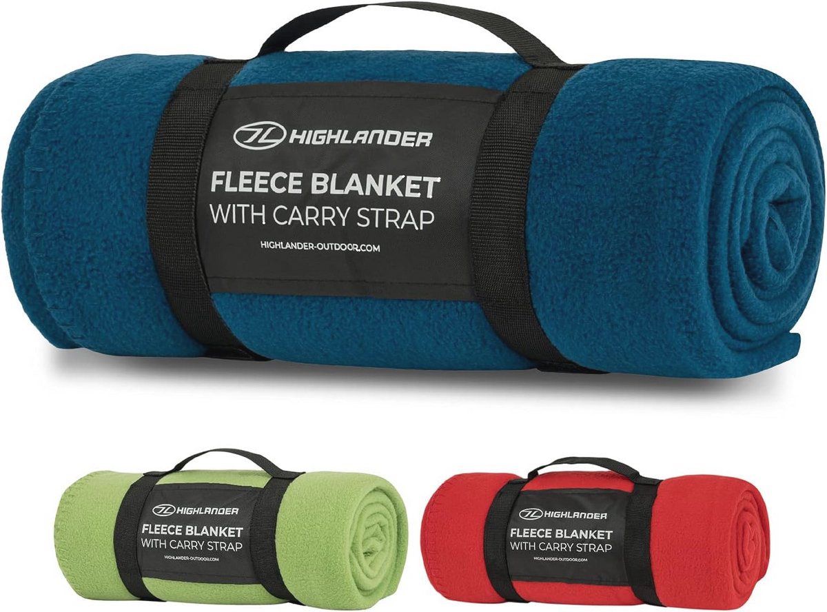Fleece Deken voor Comfort en Warmte - Perfect voor Autorit, Picknick of Thuis