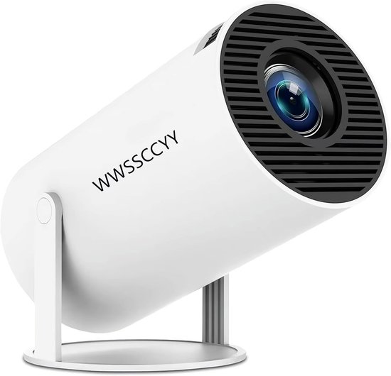 Draagbare Smart Mini Projector 1080P met 4K Decoder, Wifi en Bluetooth ...