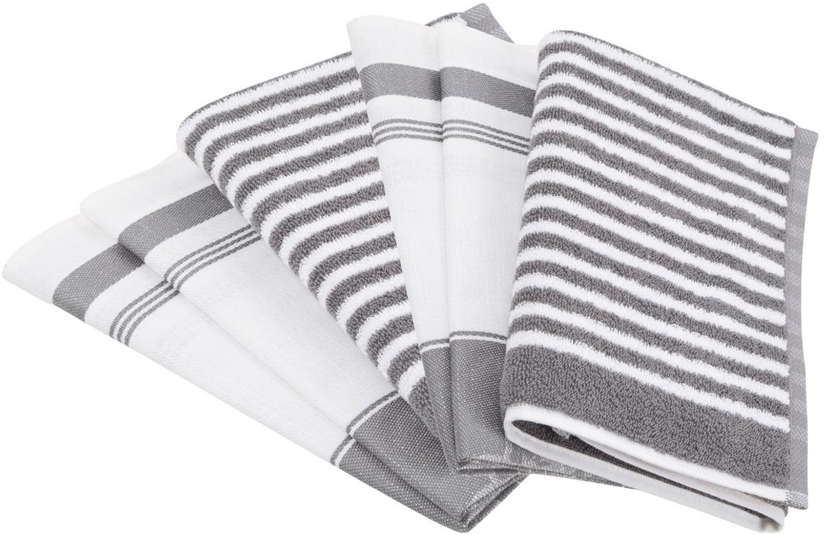 Ross Sonstiges 4 X theedoek- 2 X keukenhanddoek - in set 6 pack Exclusiv