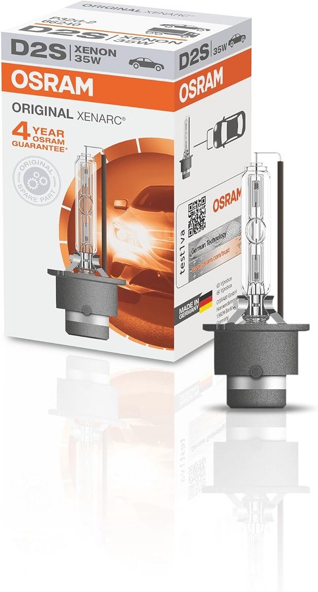 Xenon koplamp D2S voor voertuigen - optimiseer zichtbaarheid met helder blauw/wit licht