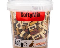 Landman Zachte Beloningssnoepjes Mix (500gr) - Hondensnacks - Zachte Hondensnoepjes - Hondenkoekjes - Puppy Snacks