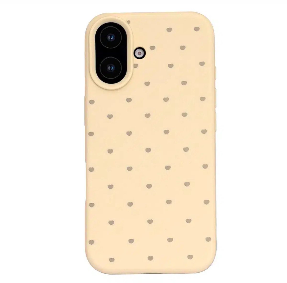 Casemania - Backcover hoesje - Siliconen - iPhone 17 - Geel