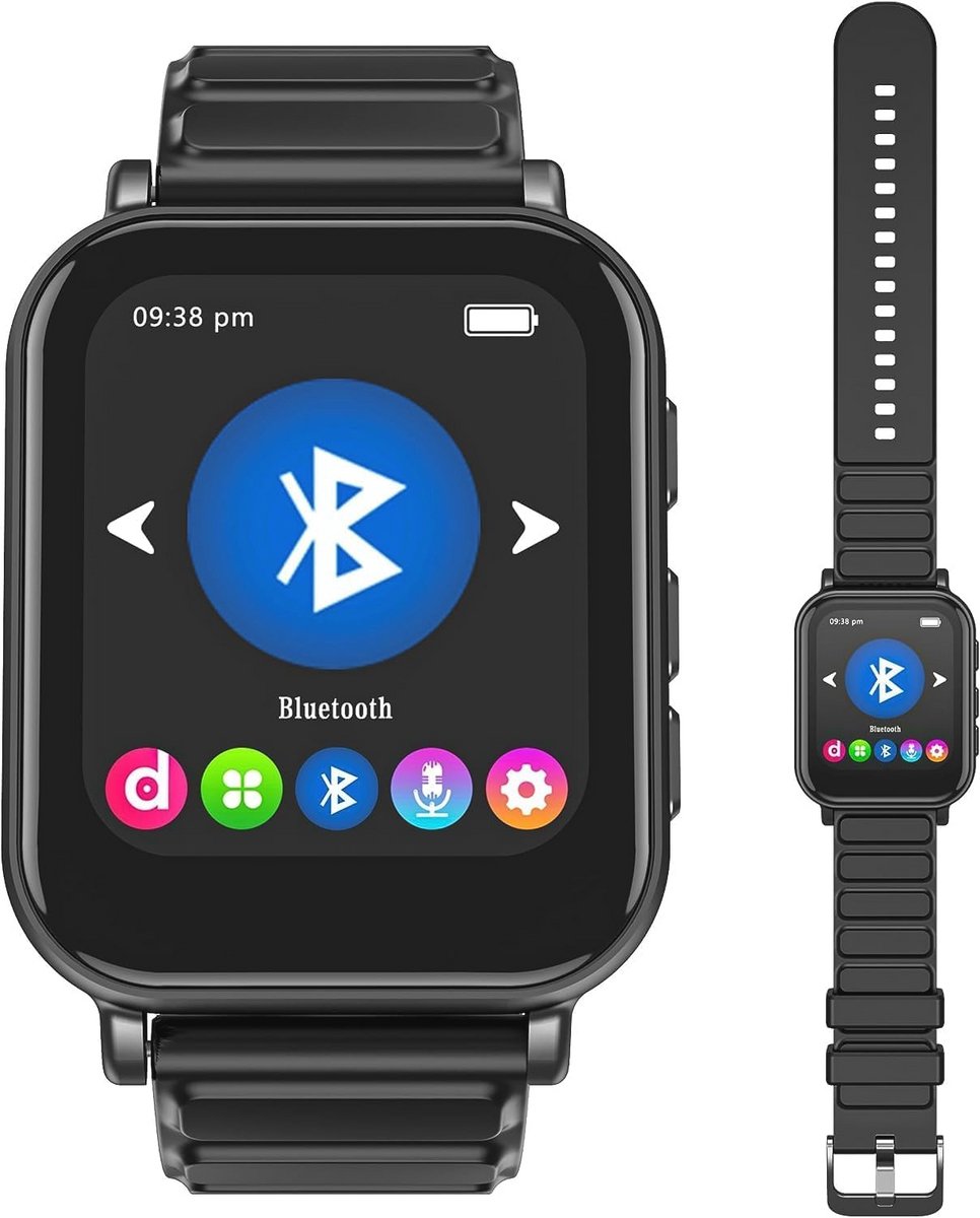 Sport MP3-speler 32 GB met Bluetooth en touchscreen voor fitness en joggen