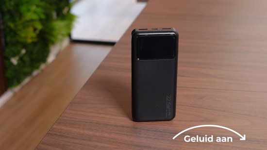 Nuvance Powerbank 20000 mAh - 22.5W Snellader - Usb, Usb-C & Micro Usb - Universeel - Incl. 22.5W Snellaadkabel - Gadgets - Reis Powerbanks