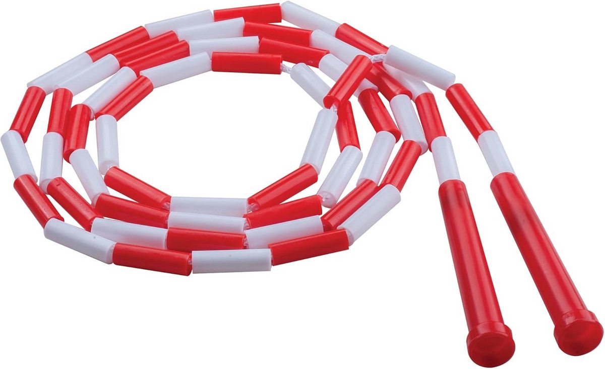 Gesegmenteerd Springtouw met Kralen - Ideaal voor Fitness, Gymnastiek en Coördinatie Training