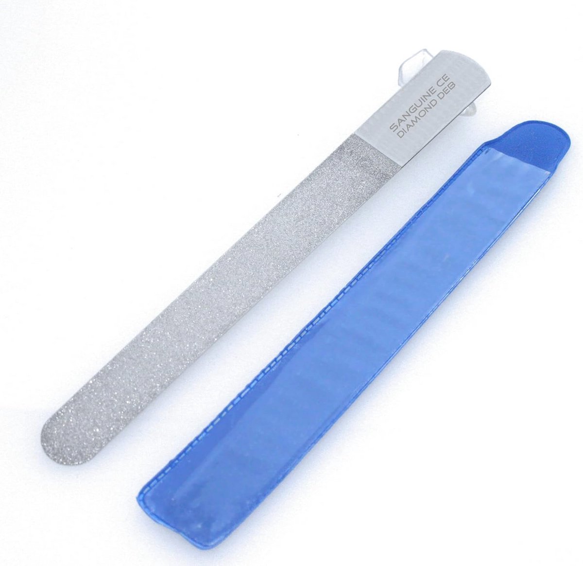Verbeterde diamantvijl voor hand- en teennagels, dubbele zijde, 8 inch