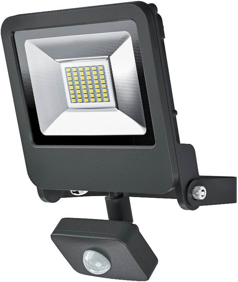 Buitenlamp met Bewegingssensor - Waterdichte LED Schijnwerper voor Tuin en Oprit - Warm Wit Licht