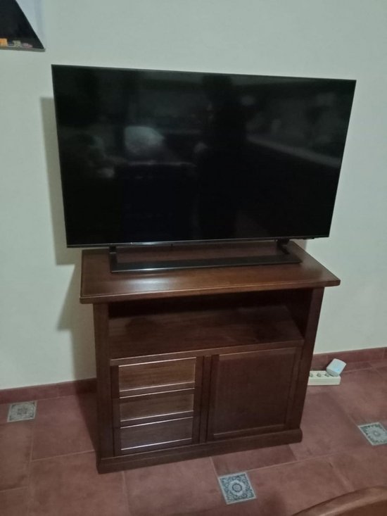 IDIMEX Sideboard TECCA, Wohnzimmer Kommode mit 3 Türen aus Massivholz