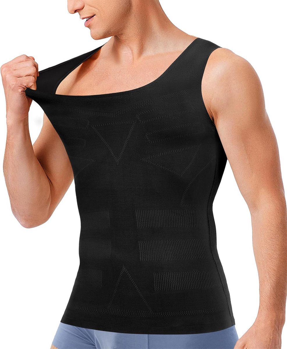Heren Compressie Tanktop voor een Slanker Profiel