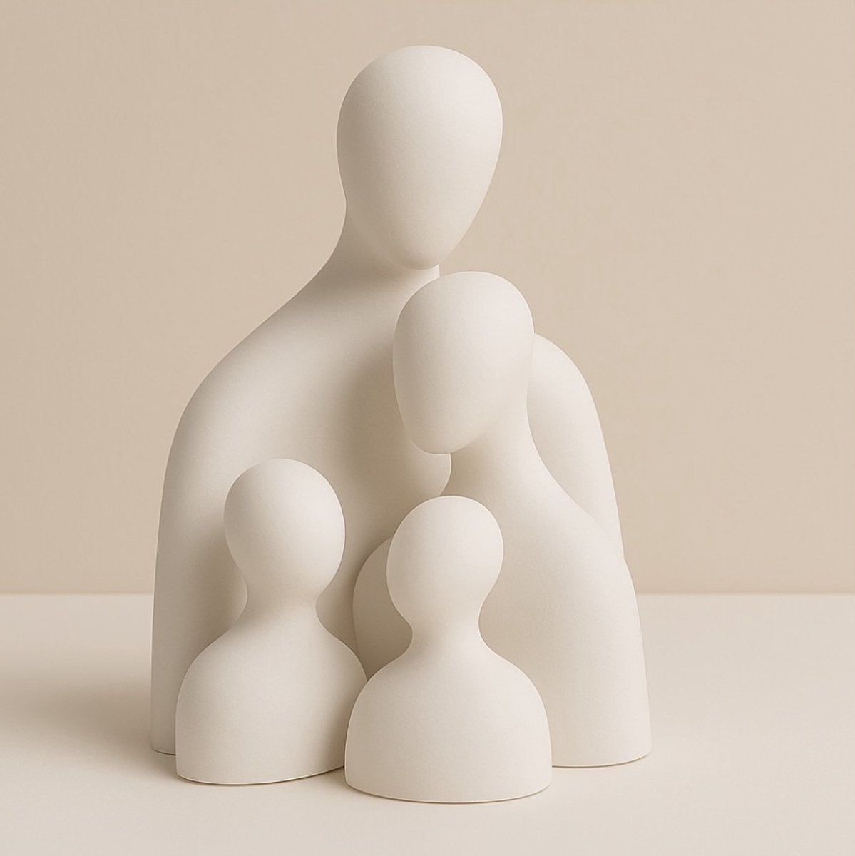 MCH Homeware - Beeldjes - Asruimte in klein beeldje - Mini urn met vulsetje - Gedenkbeeldj