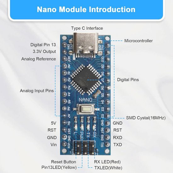 AZDelivery 5 x I2C seriële adapter Board Module Interface per LCD Display 1602 e 2004