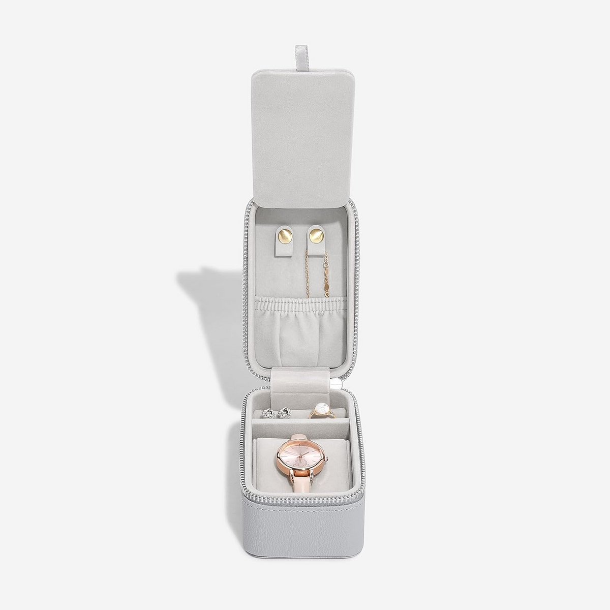 Reis Sieradendoosje met Ritssluiting voor Sieraden en Horloge