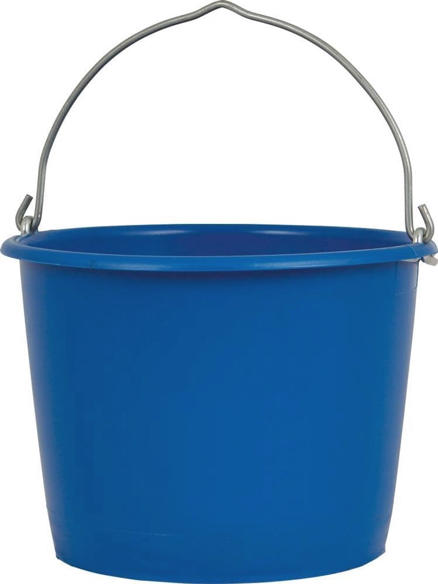 Bouwemmer 12 liter - Blauw