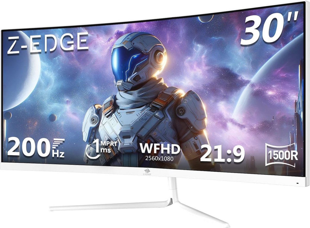 Ultrabrede Gaming Monitor 30'' met 200Hz, 1ms Reactietijd en 2560x1080 Resolutie
