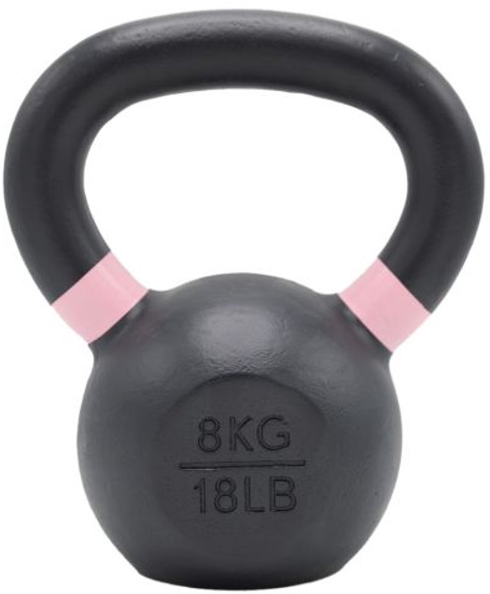Gietijzeren kettlebell 8KG - DumbbellDump
