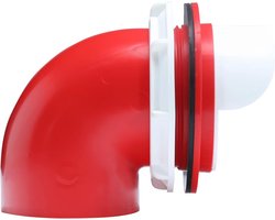 RentACoop® 4 grote poort DIY kippenvoederset met gatzaag geschikt voor kippen, kalkoenen, eenden en meer.
