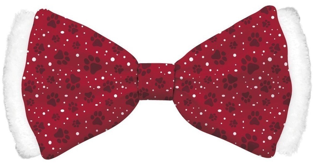 Kerststrik Hond - Dierenkleding - Rood/Wit - L