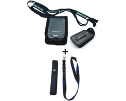 SEWAS Diabetic Care - Tas bloedsuikermeter Freestyle Libre 3 & tas voor Insuli Pen's om te hangen met halsbanden, diabeticustas, schoudertas, set zwart