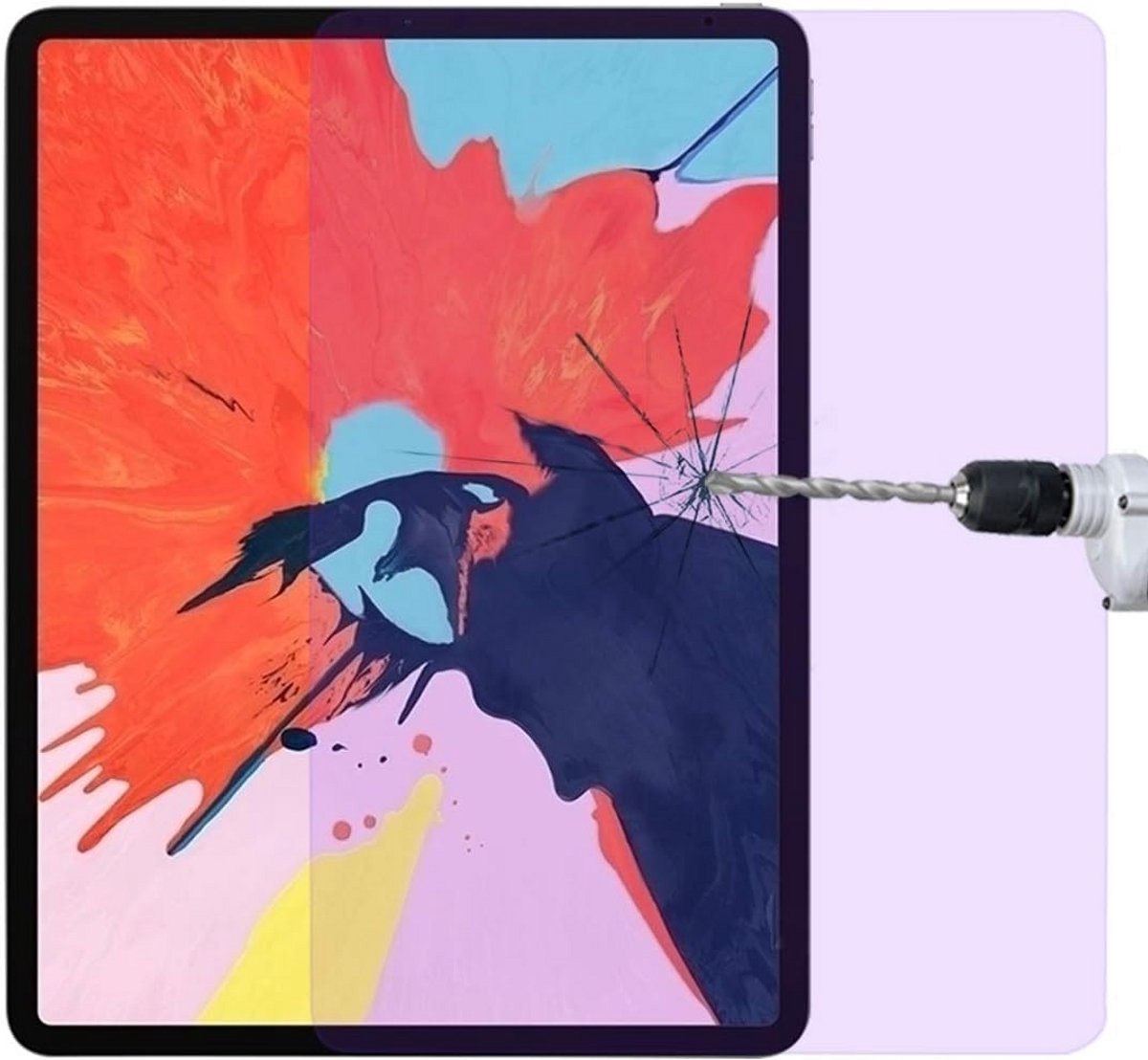 Oogbeschermende Gehard Glas Screenprotector voor 12,9 inch Tablet