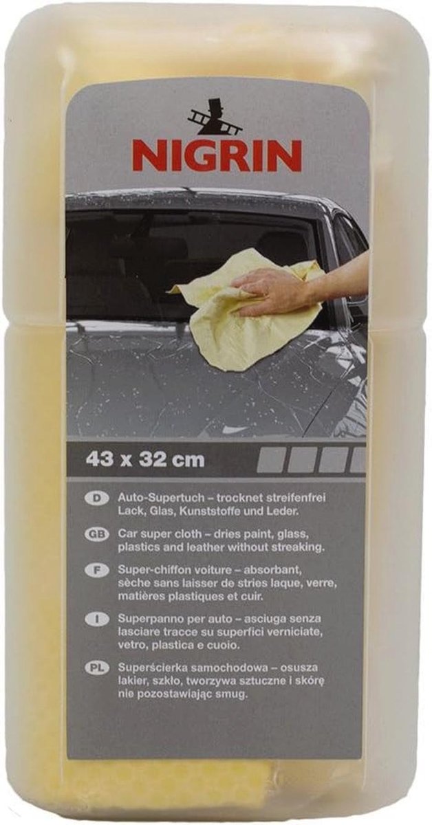 Superdoek voor Auto - Extra Absorberend en Streepvrij