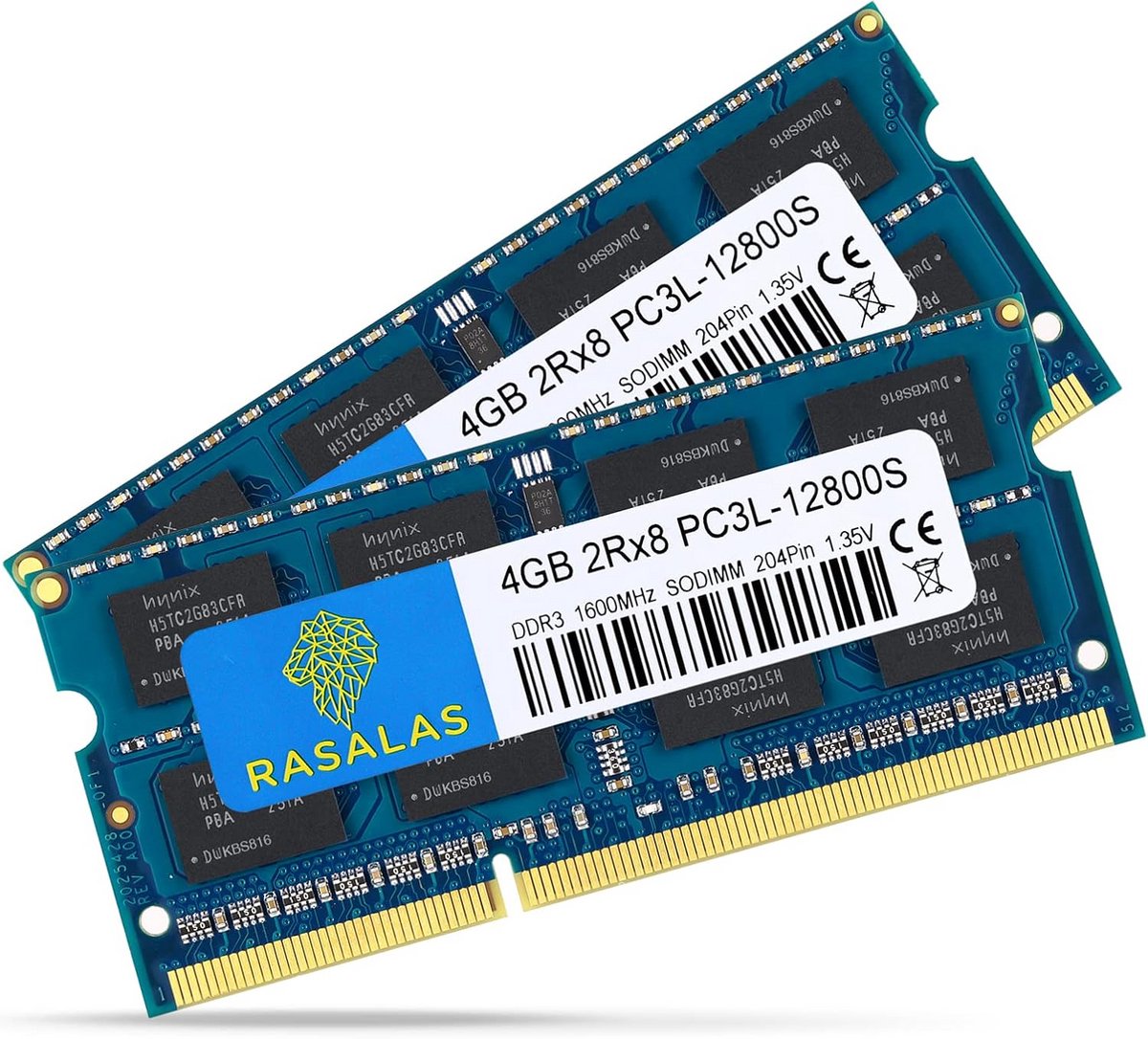 8GB (2x 4GB) PC3-12800 DDR3L 1600MHz SODIMM RAM Geheugen Upgrade voor Laptop