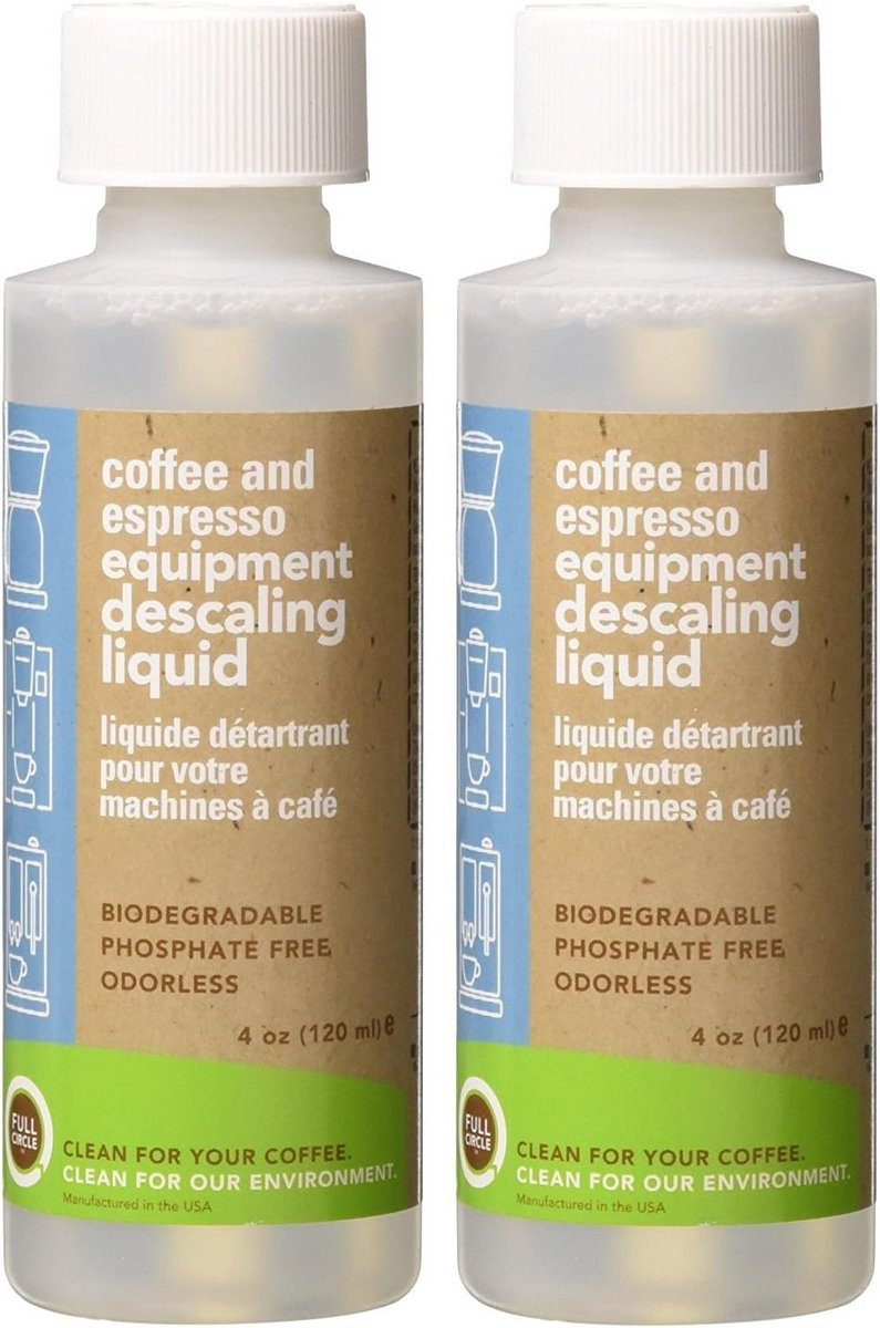 Ontkalkingsvloeistof voor koffiemachines en espressomachines
