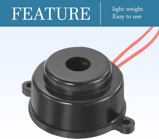 Elektronische Zoemer 220 V - Sirene Alarm voor Buiten - 80 dB — afbeelding 4