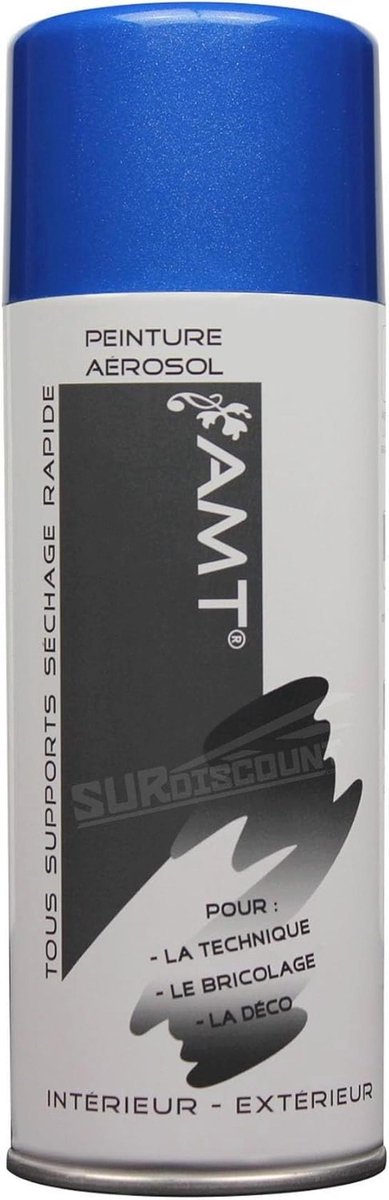 Metallisch Blauw Spuitbus 330 ml voor Binnen en Buiten