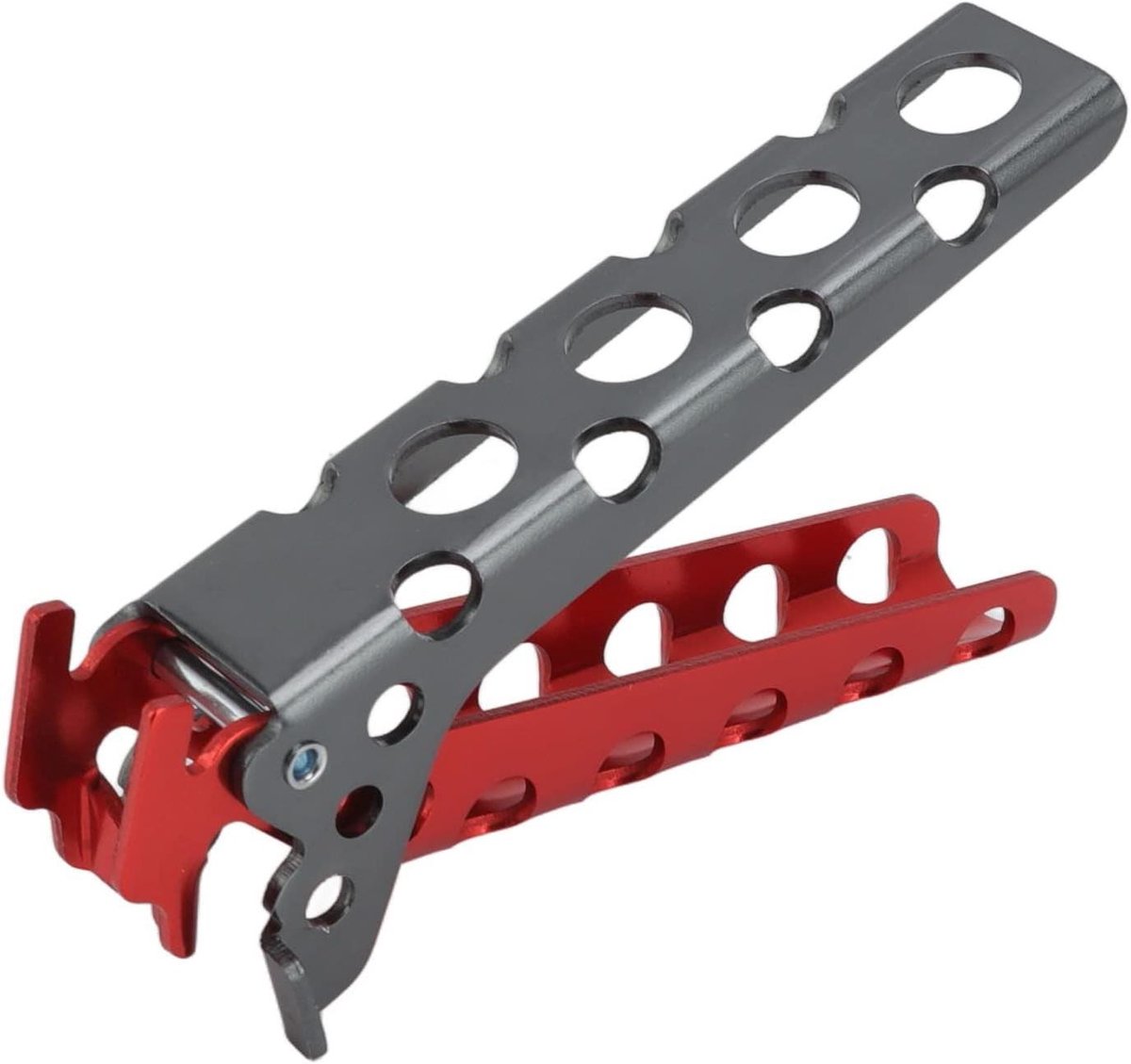 Allecta - Hot Plate Gripper voor Camping - Anti-verbranding - Koken in de buitenlucht - Pannenhouder - Pot Lifter - Non-slip - Veilig koken - Zwart.