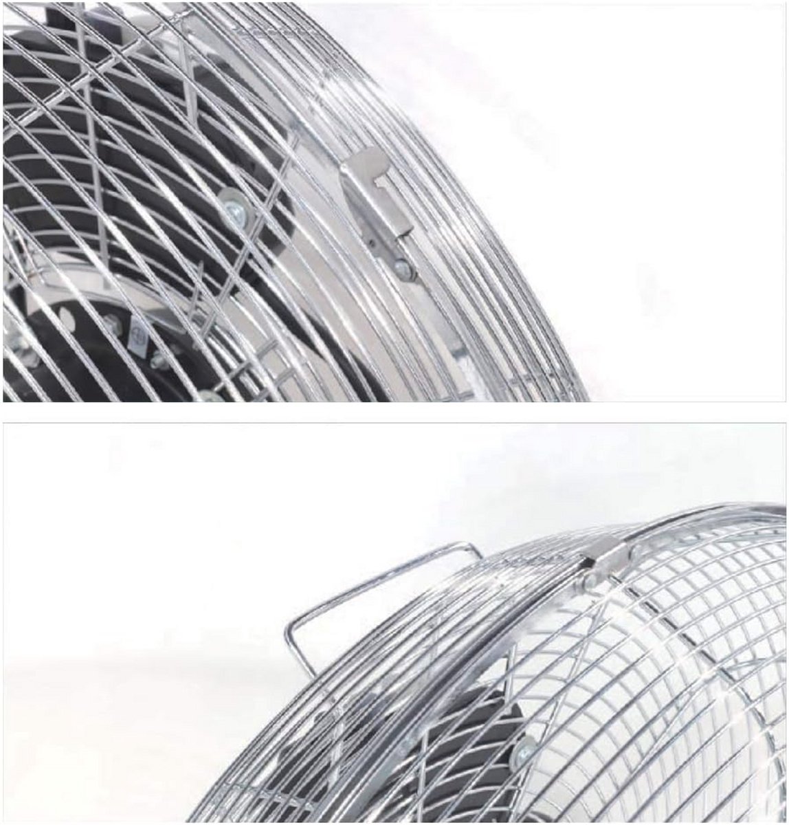 Krachtige Staande Ventilator met Verstelbare Helling en 3 Snelheden - 45 cm en 50 cm – foto 8