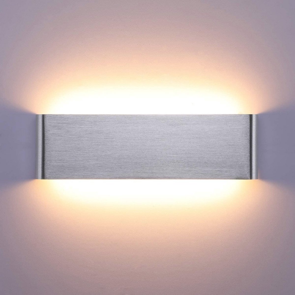 Moderne 16W LED Wandlamp - Up and Down Licht voor Slaapkamer, Gang en Woonkamer - Warm Wit - IP44 Wandverlichting
