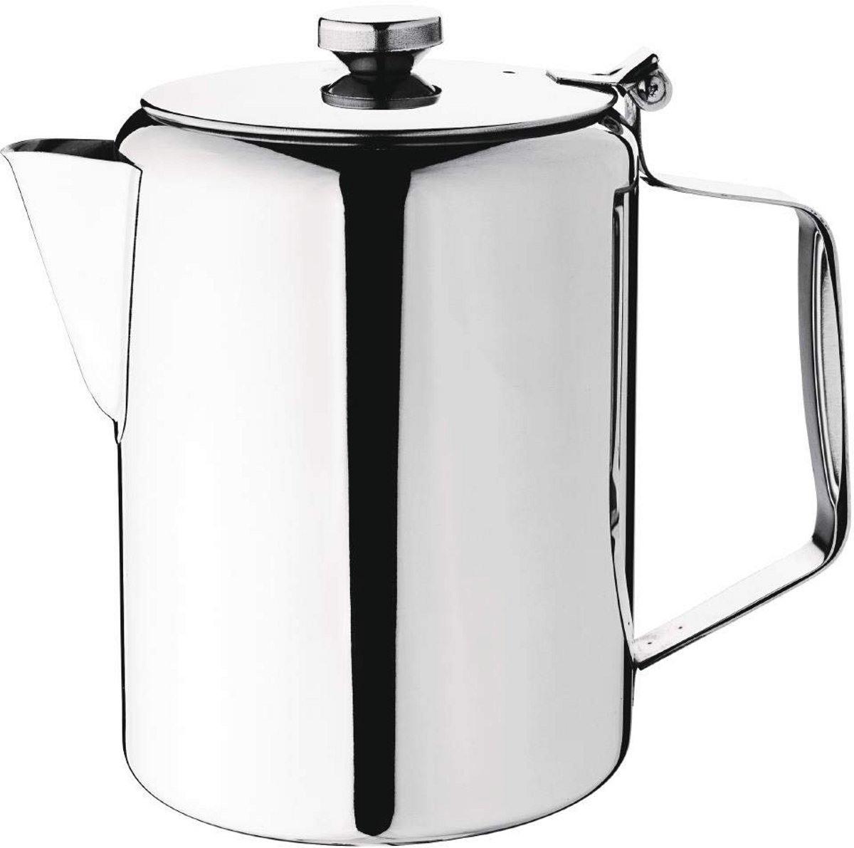 Grote Roestvrij Stalen Koffiepot 2L voor Espressomachine