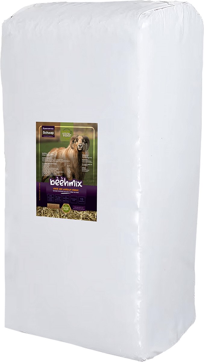 Veldvoer Bèèhmix, ruwvoermix voor schapen, schapenvoer, 15kg