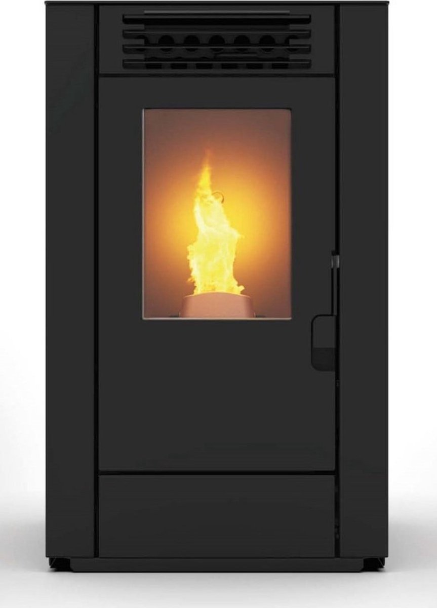 Pelletkachel Kalor Kim 8kW - Zwart