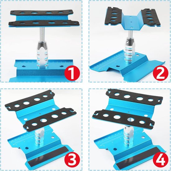 Aluminium RC Auto Reparatiestand met 360 Graden Rotatie — afbeelding 4