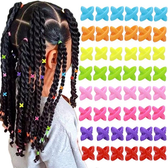 50 pièces perles cheveux-Anneaux cheveux Tresses-anneaux cheveux-hair beads-perles cheveux pour tresses-Anneaux dreadlock perles-Tresses- Accessoires cheveux Femmes - Accessoires tresses - Hair Beads-Couleur aléatoire-Fashion Favorite- pour tresses