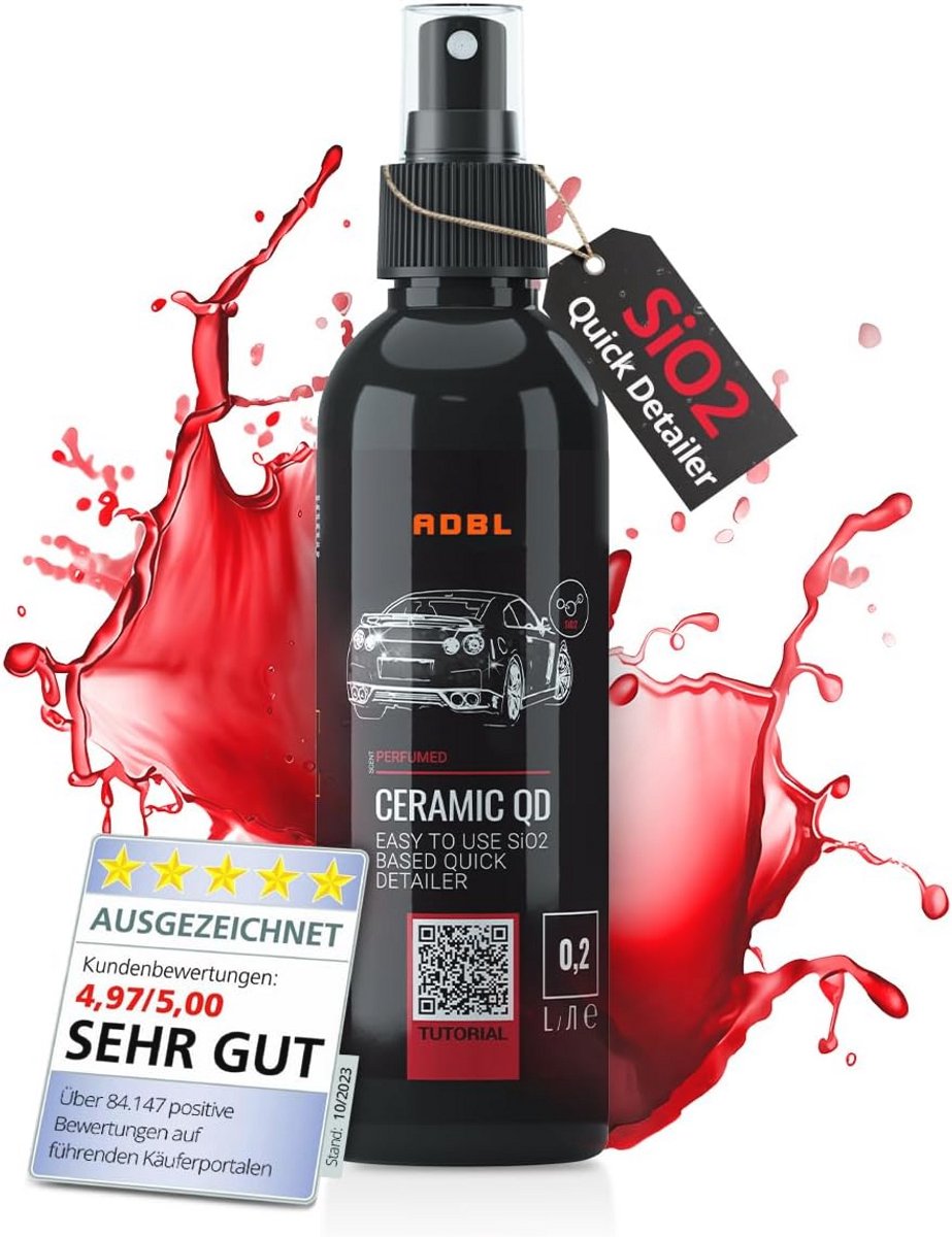Keramische Quick Detailer - 200 ml Auto-Detailer voor Lakverzegeling en Glans