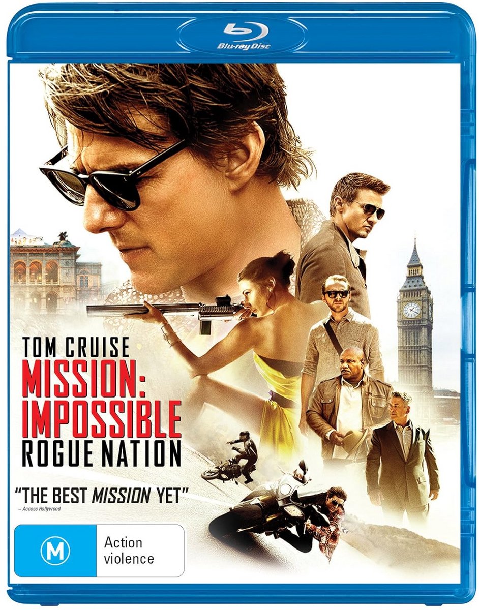 Spannende Actiefilm: Onmogelijke Missie - Rogue Nation op Blu-ray
