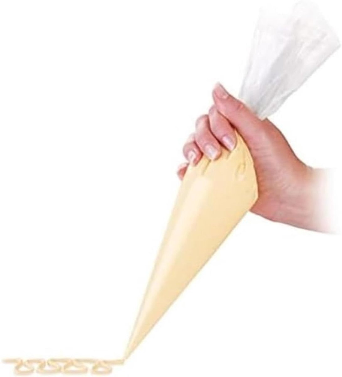 Famanu – Spuitzakset 40 cm, 10 stuks herbruikbare spuitzakken voor cupcakes en gebak