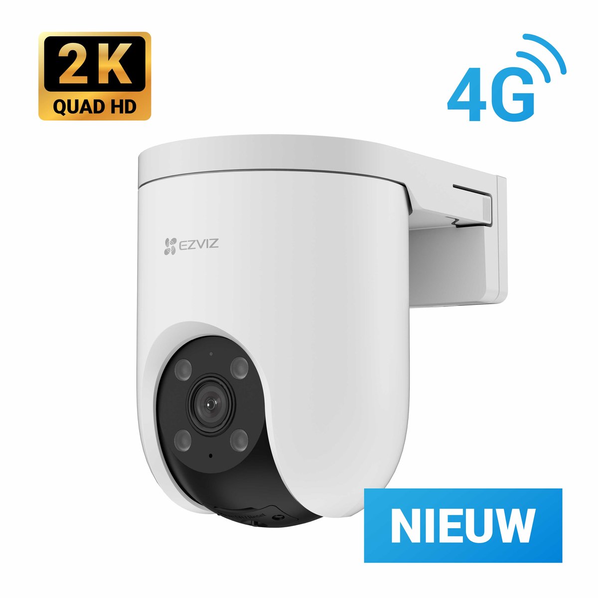 EZVIZ H8c 4G Beveiligingscamera Buiten met Auto-Tracking