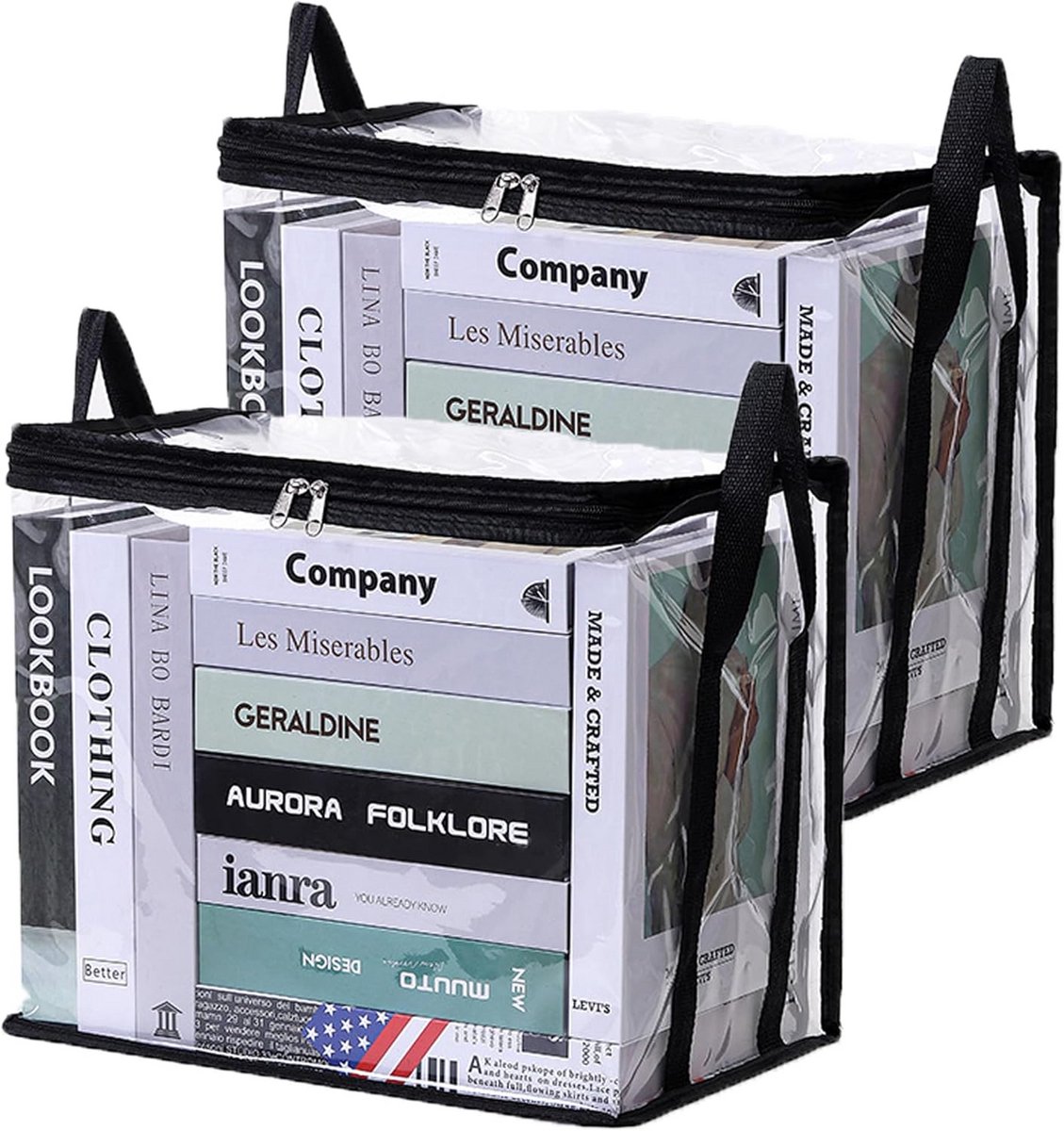 Draagbare CD/DVD Opslagtassen - 2 Stuks