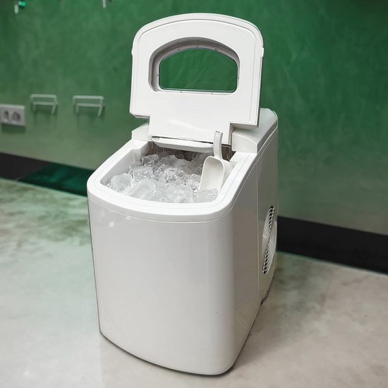Ice Maker 10 kg 150 W - 9 Ice Cubes in 9 Minutes - Water Tank 1.7 L - Basket and Scoop van Nedis — afbeelding 3