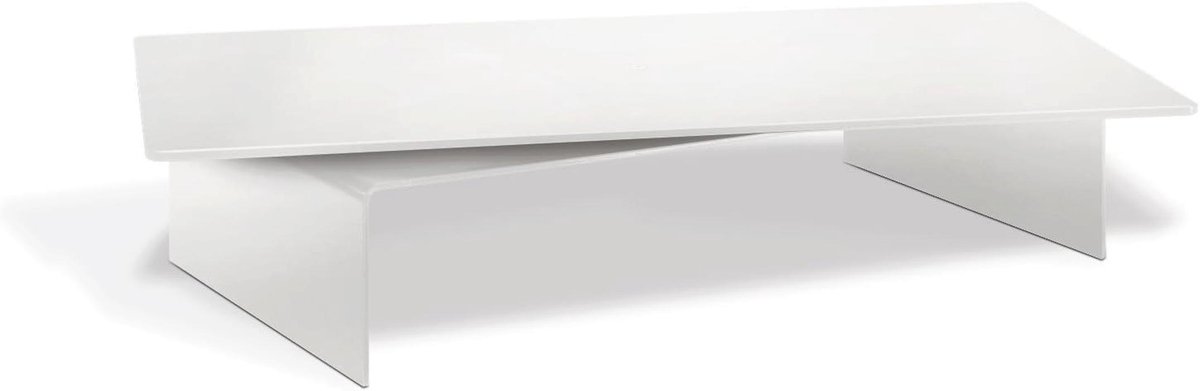 TV draaiplateau 360 graden voor A/V-apparaten tot 70 kg - Wit
