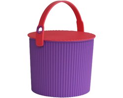sceltevie Yawata Kasei 223757 Omniutti Emmer met Deksel, Paars, S 223757 Sceltevie Omnioutil