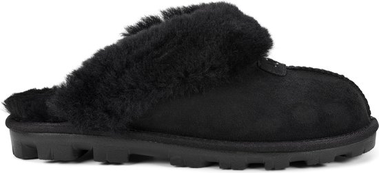 UGG Coquette Dames Sloffen - Black - Maat 39