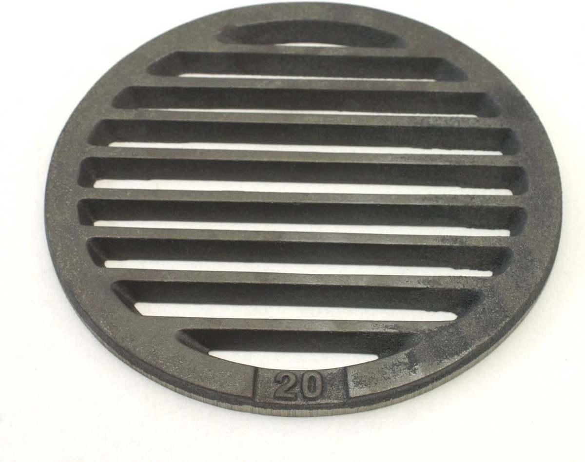 Rond Ovenrooster Ø 20 cm - Hoogwaardige Kachelaccessoire