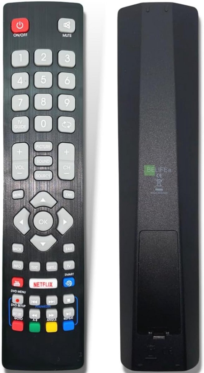 Vervangende afstandsbediening voor TV 55 inch