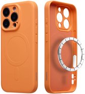 imoshion Hoesje - Geschikt voor Apple iPhone 16 Pro Max - Color Backcover geschikt voor MagSafe - Oranje