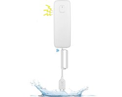 WiFi Waterlekkage Detectieset - 80dB Watersensor Alarm - Overstortalarm voor Pompputten