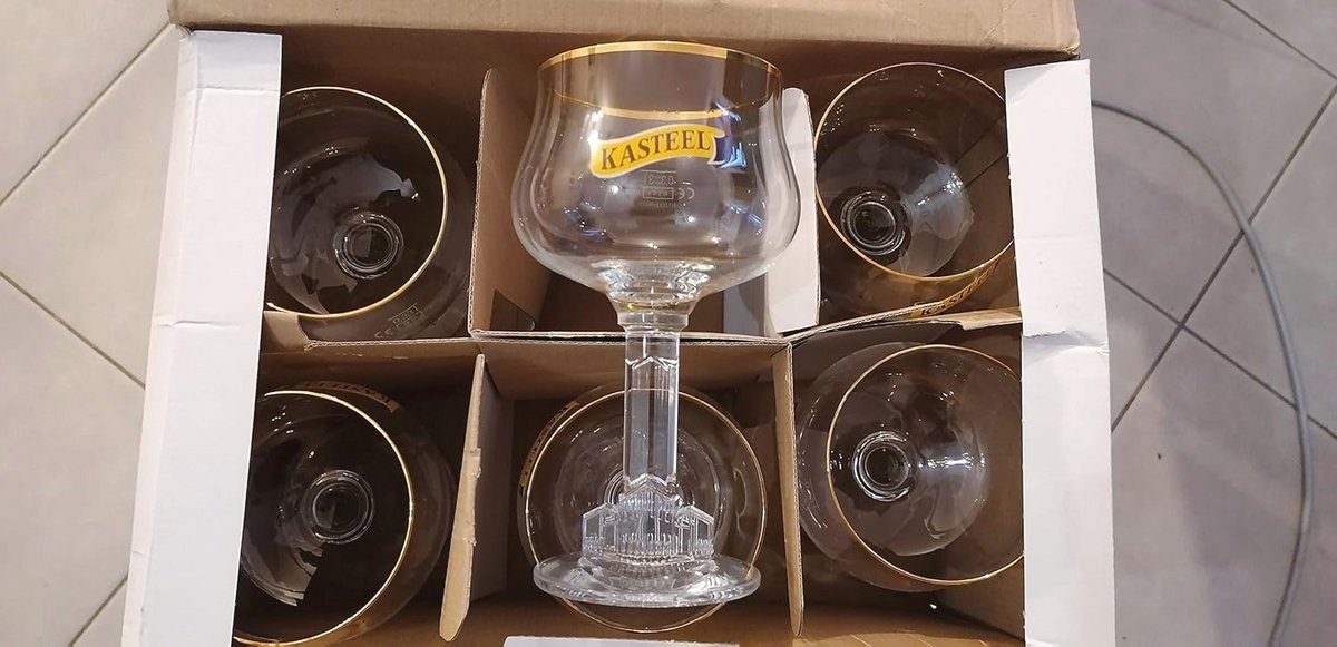 Set van 6 glazen bierglazen 33 cl - Perfect voor elke gelegenheid